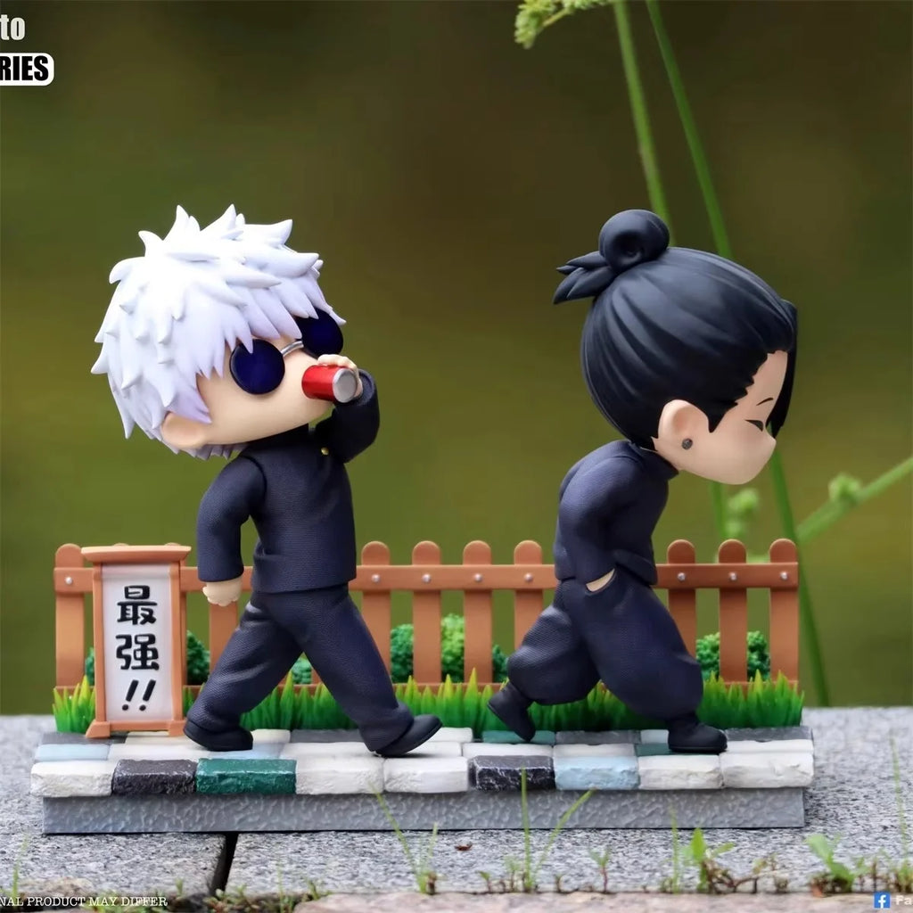 Anime Jujutsu Kaisen Satoru Gojo & Geto Suguru Action Figures mini edition