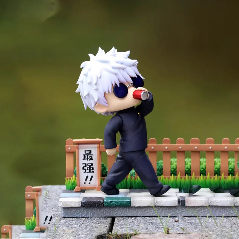 Anime Jujutsu Kaisen Satoru Gojo & Geto Suguru Action Figures mini edition