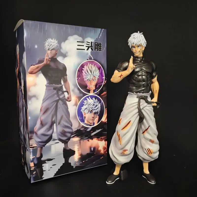 Gojo Satoru Interchangeable Head Anime Figure