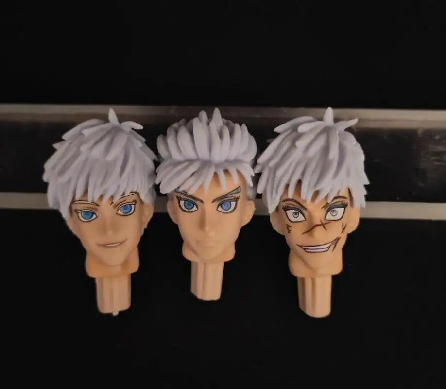 Gojo Satoru Interchangeable Head Anime Figure